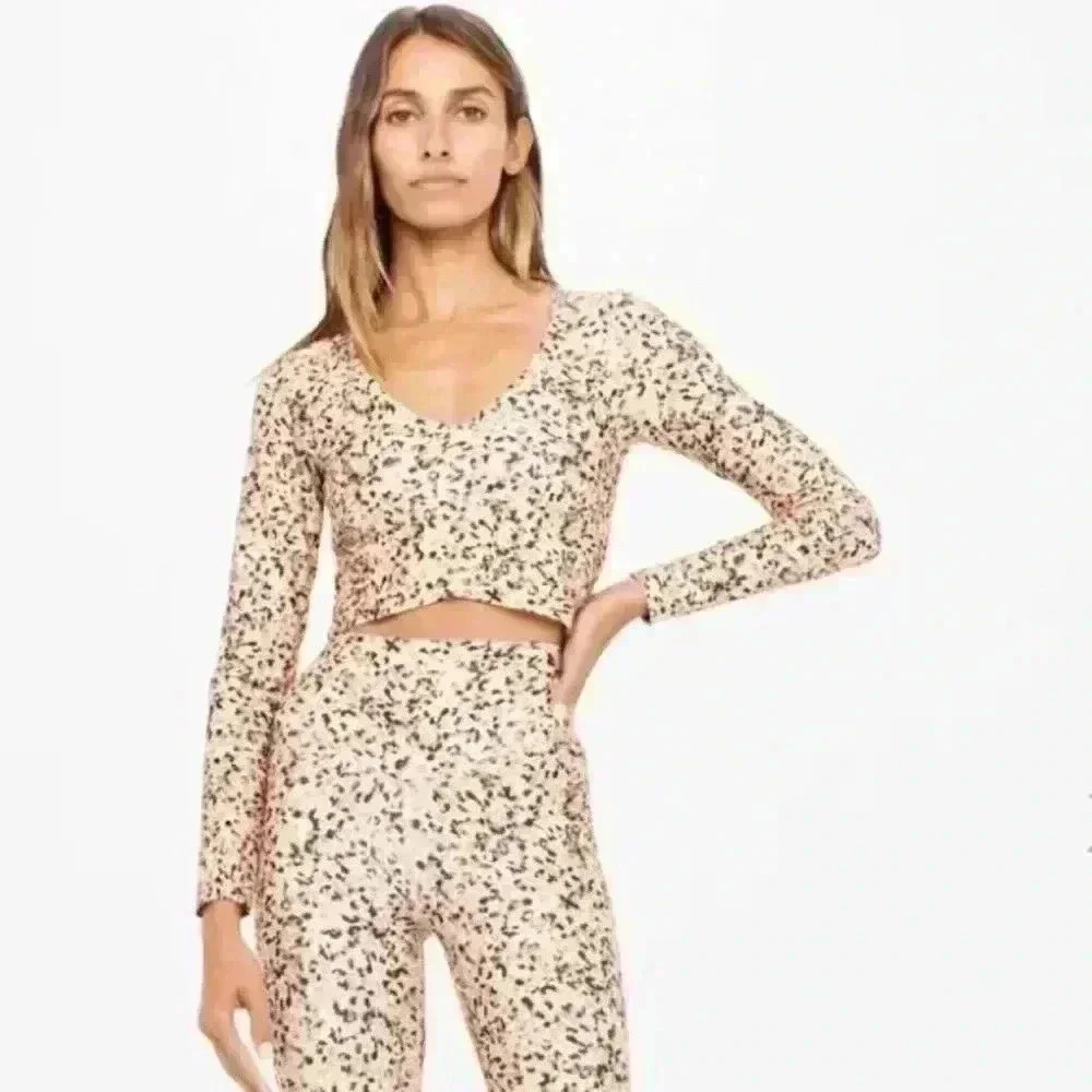 The upside x anthropologie safari saya top size small